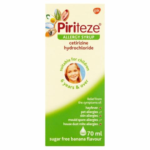 Piriteze Allergy Syrup