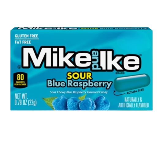 Mike and Ike Sour Blue Raspberry