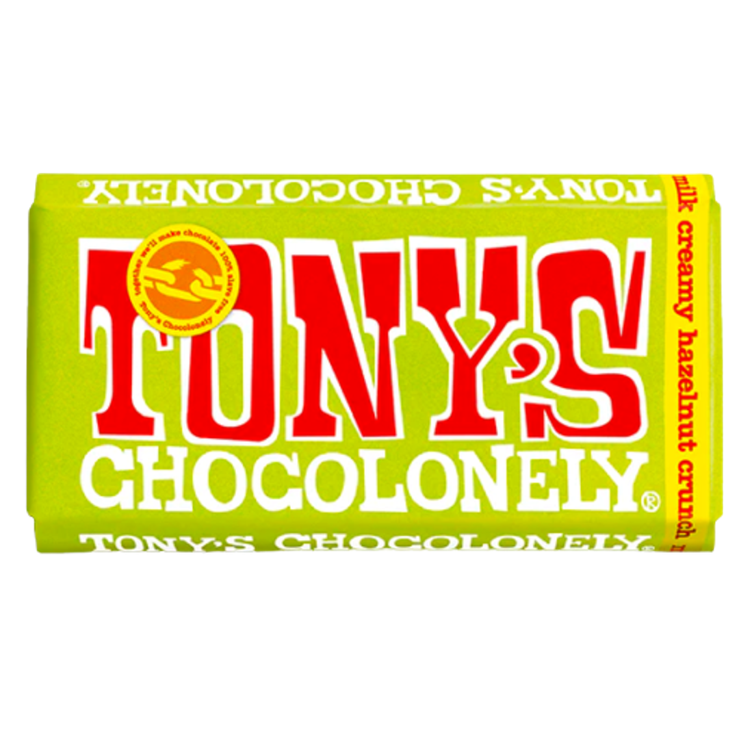 Tony's Chocolonely Milk Creamy Hazelnut Crunch