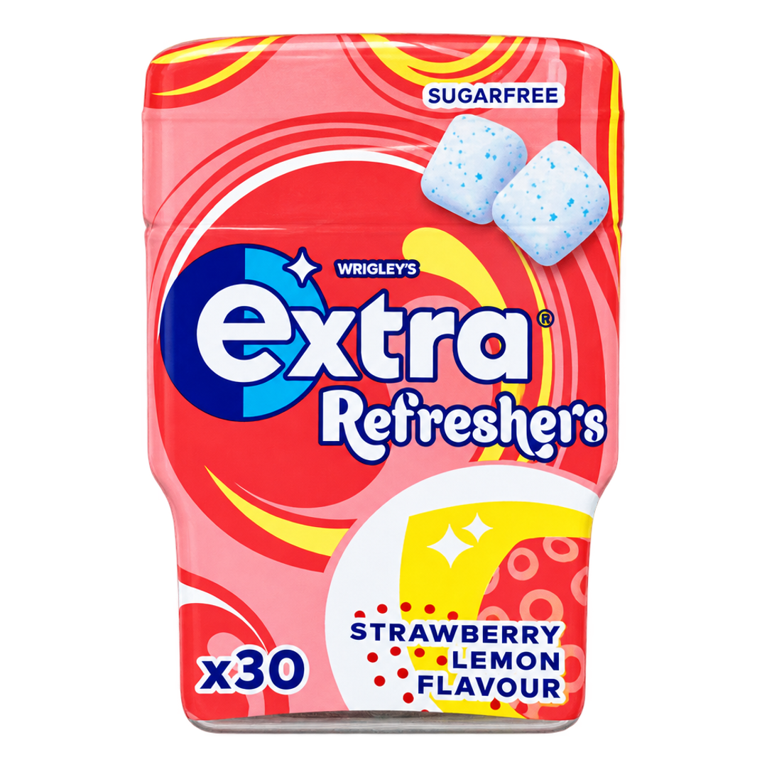 Wrigley's Extra Refreshers Strawberry Lemon Flavour 30 Pieces