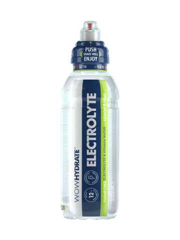 Wow Hydrate Lemon & Lime Electrolyte & Vitamin Water