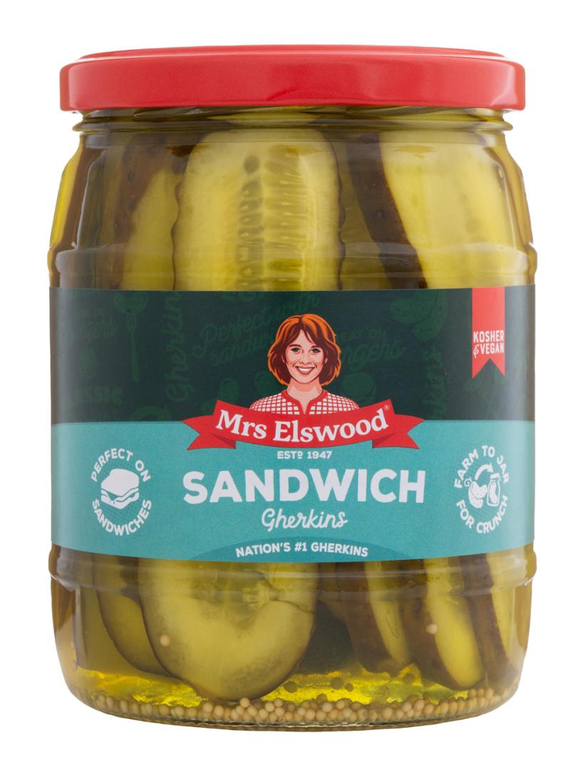 Mrs Elswood Sandwich Gherkins