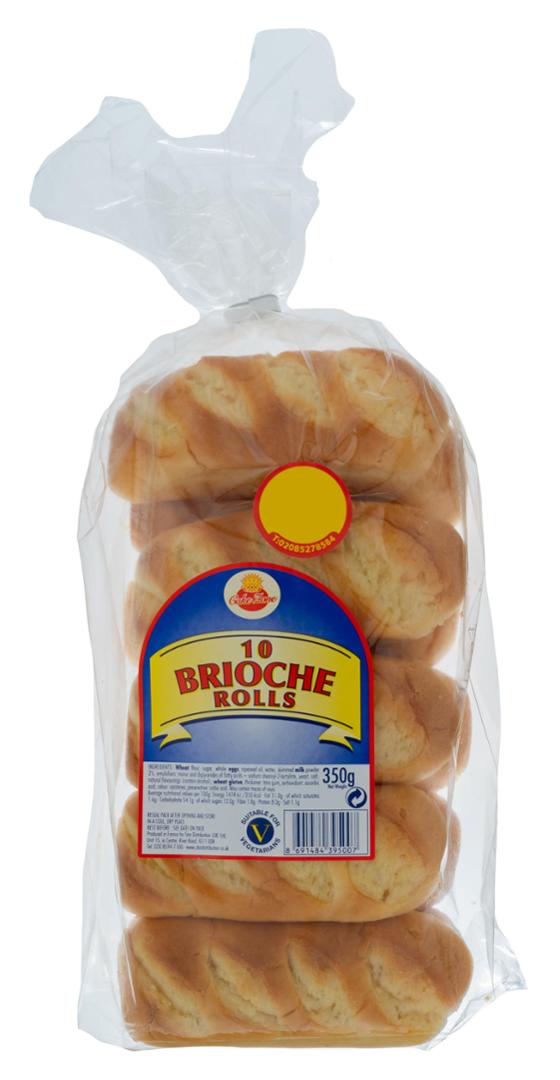 Cake Zone Brioche Rolls 10pk