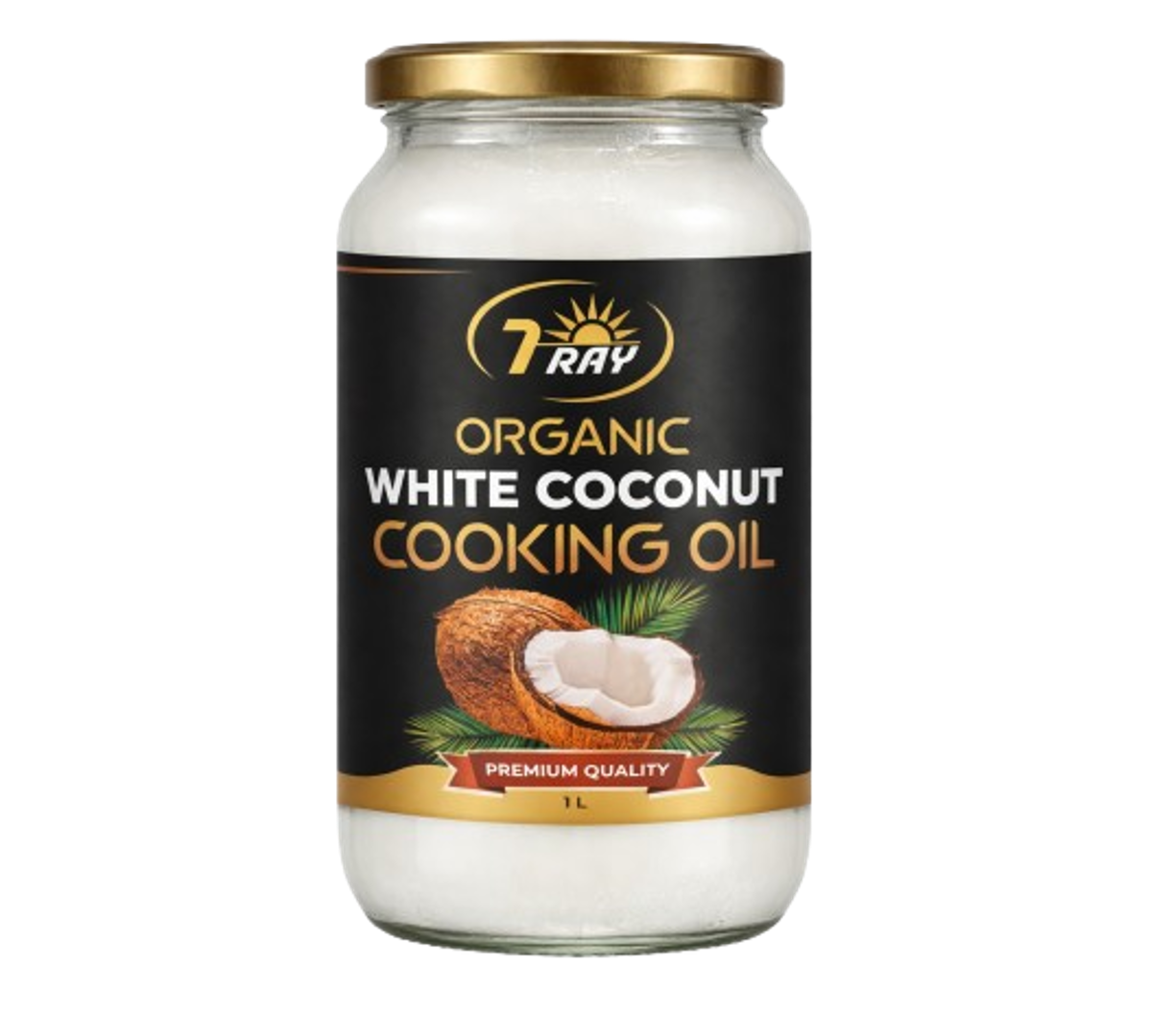 7Ray Organic White Coconut Cooking Oil