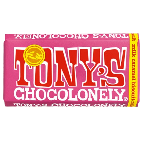 Tony's Chocolonely Milk Caramel Biscuit