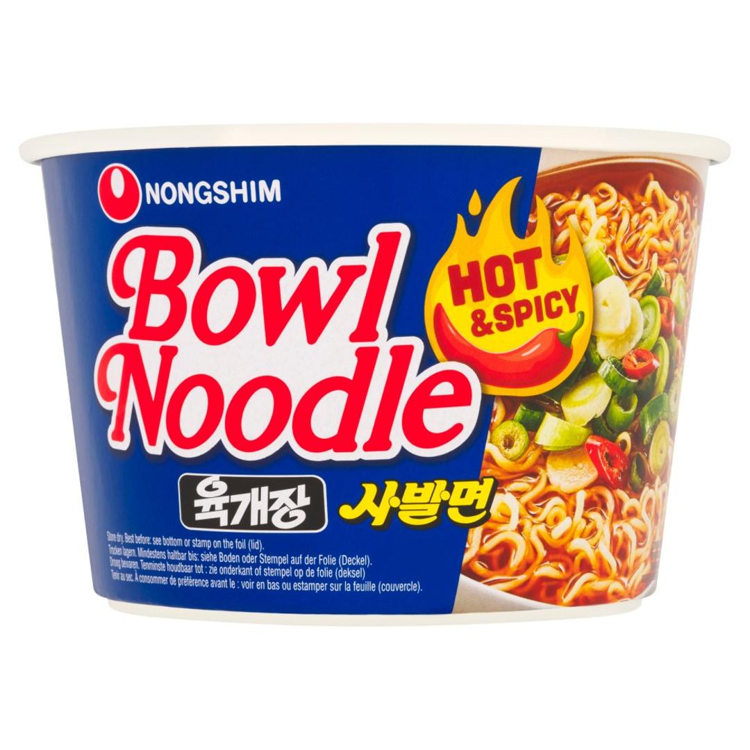 Nongshim Hot & Spicy Bowl Noodle