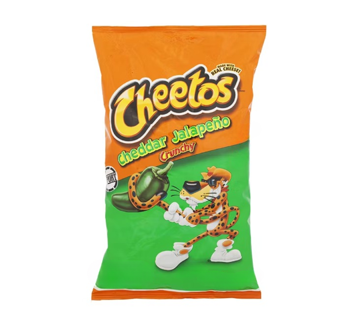 Cheetos Cheddar Jalapeno Crunchy