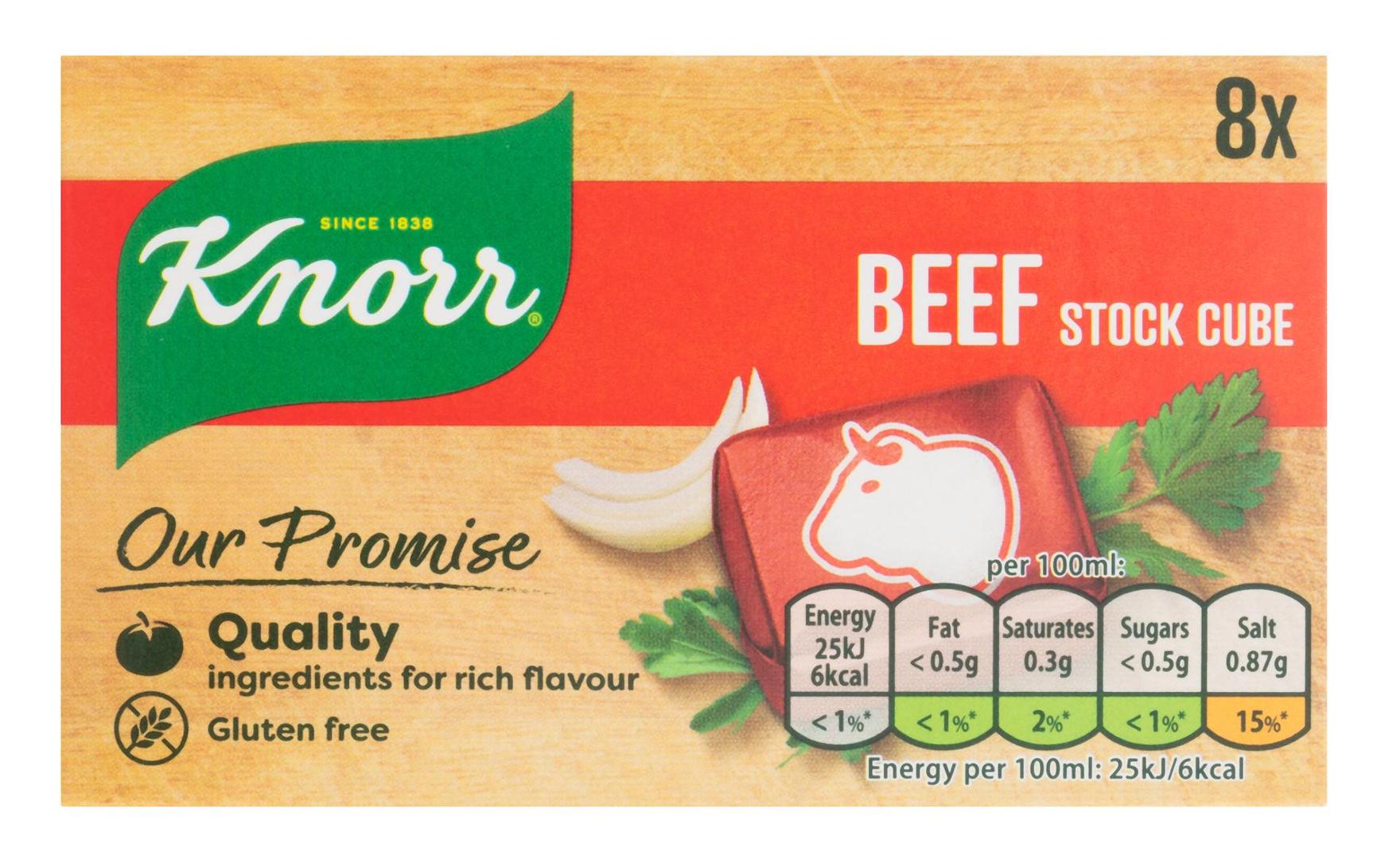 Knorr Beef Stock Cubes