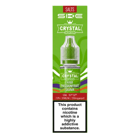 SKE Crystal Kiwi Passionfruit Guava Salts