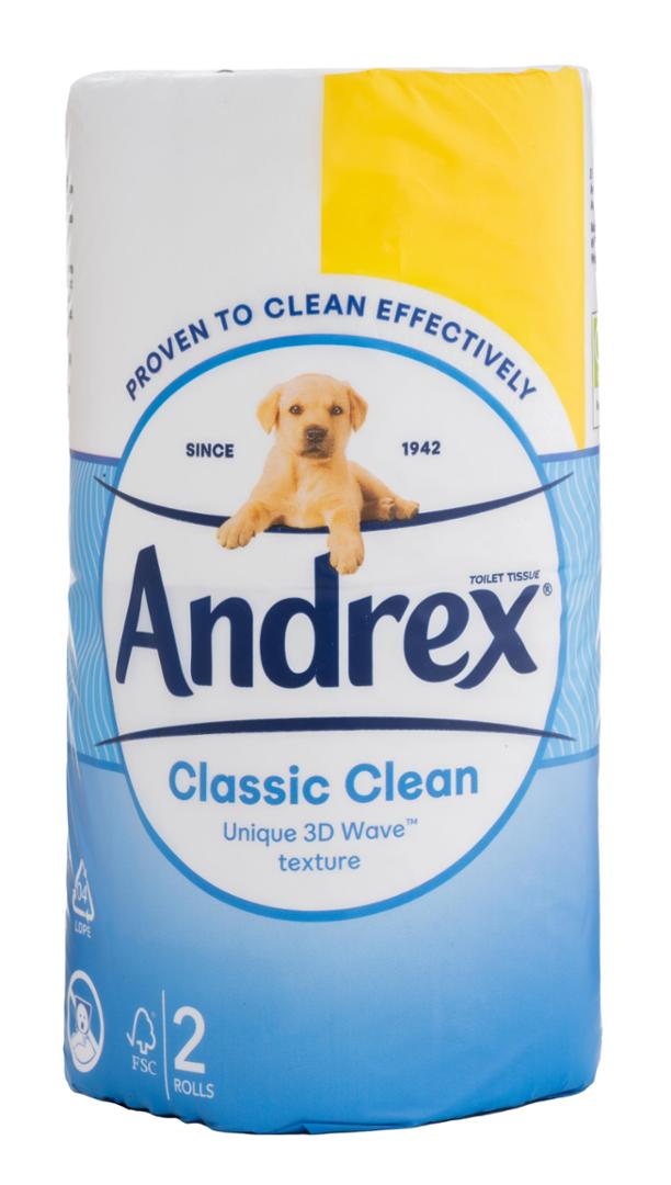 Andrex Classic Clean Toilet Tissue 2pk
