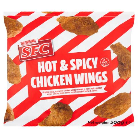 SFC Hot & Spicy Chicken Wings