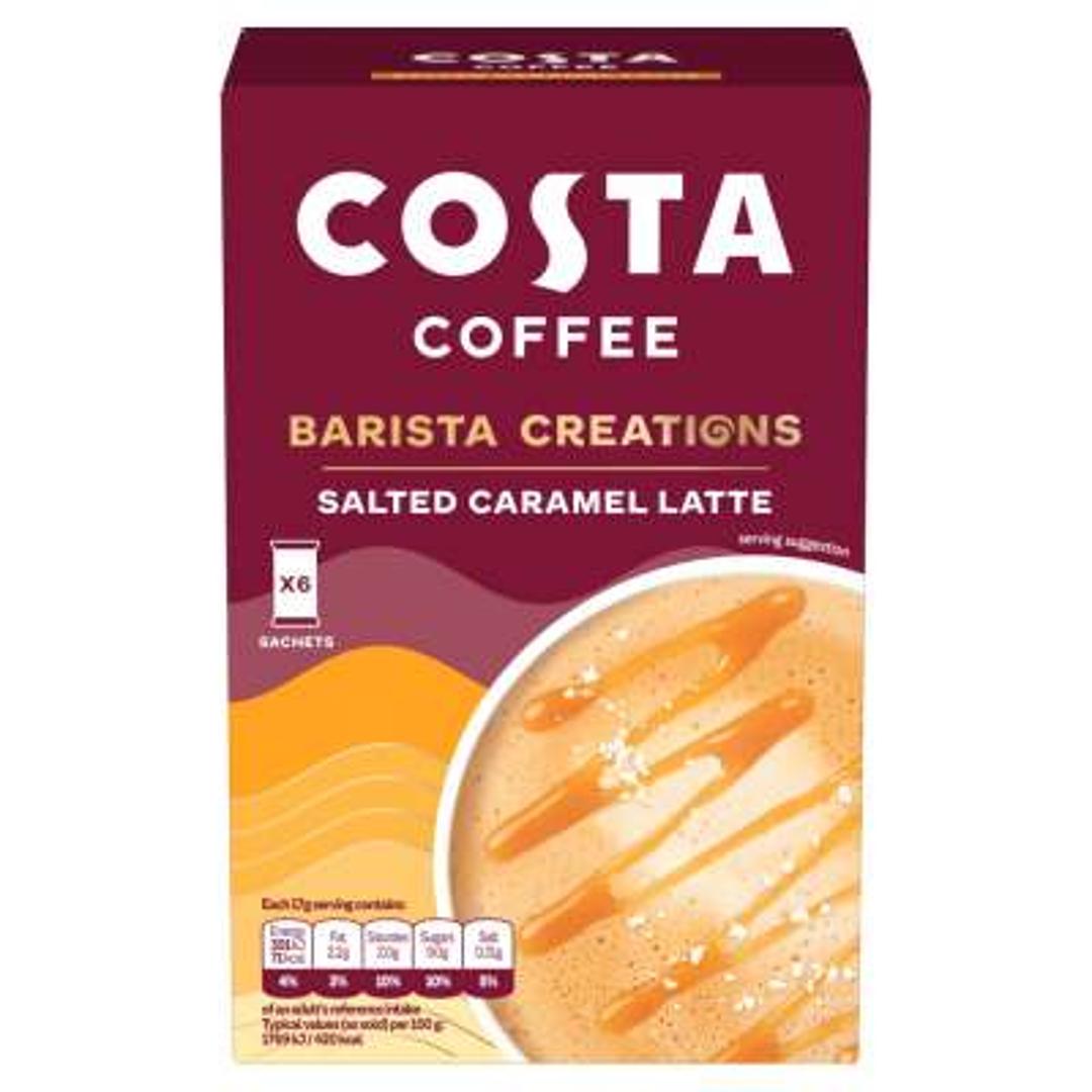 Costa Coffee Salted Caramel Latte 6pk