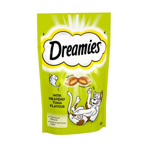Dreamies Cat Treat Biscuits with Tuna Flavour