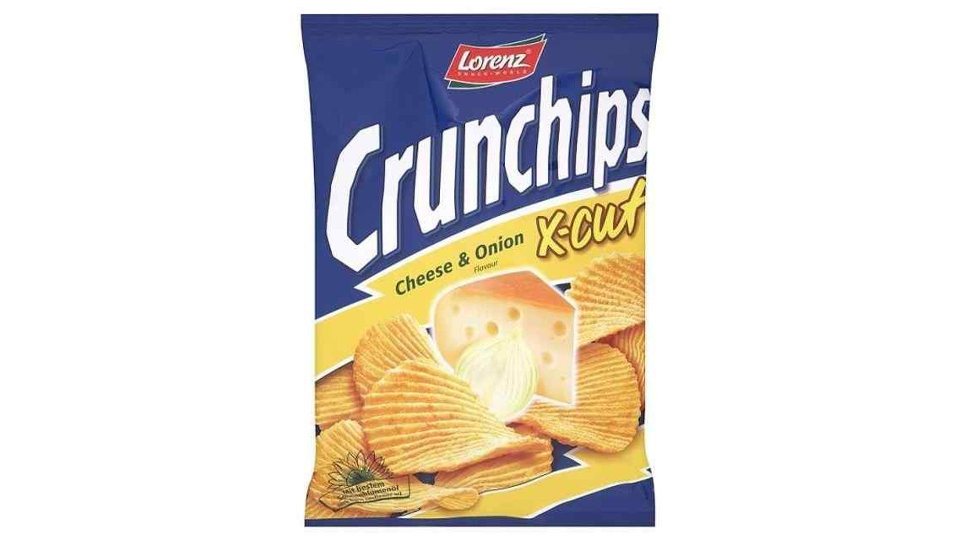 crunchips cheese and onion