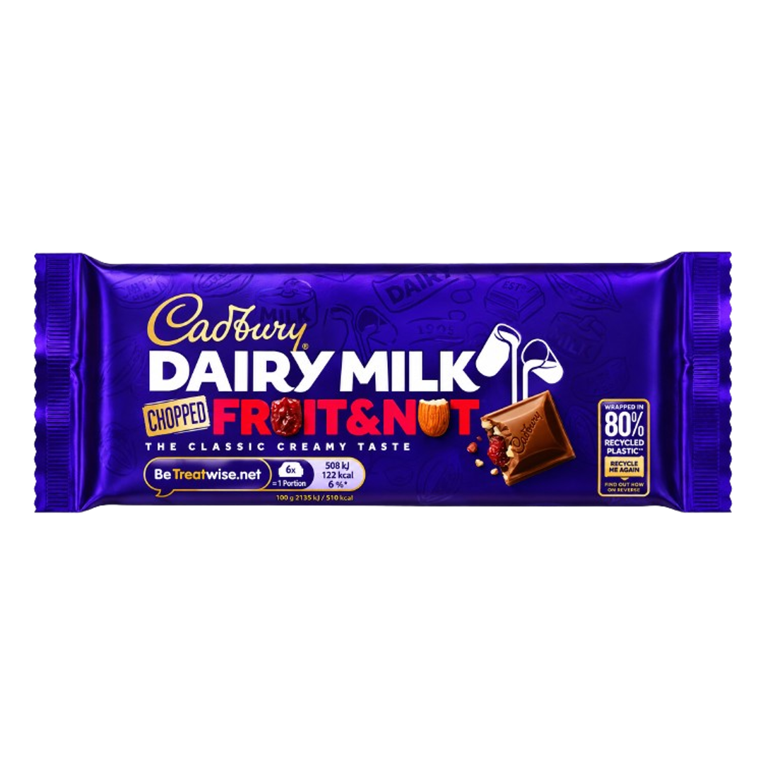 Cadbury Dairy Milk Chopped Fruit & Nut