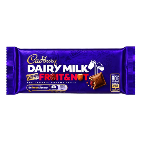 Cadbury Dairy Milk Chopped Fruit & Nut