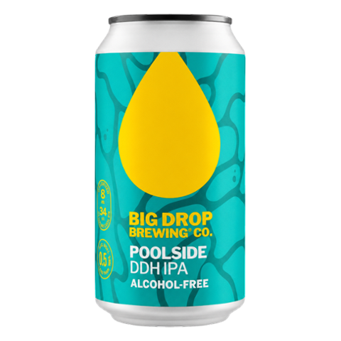 Big Drop Breweing Co. Poolside DDH IPA Alcohol Free