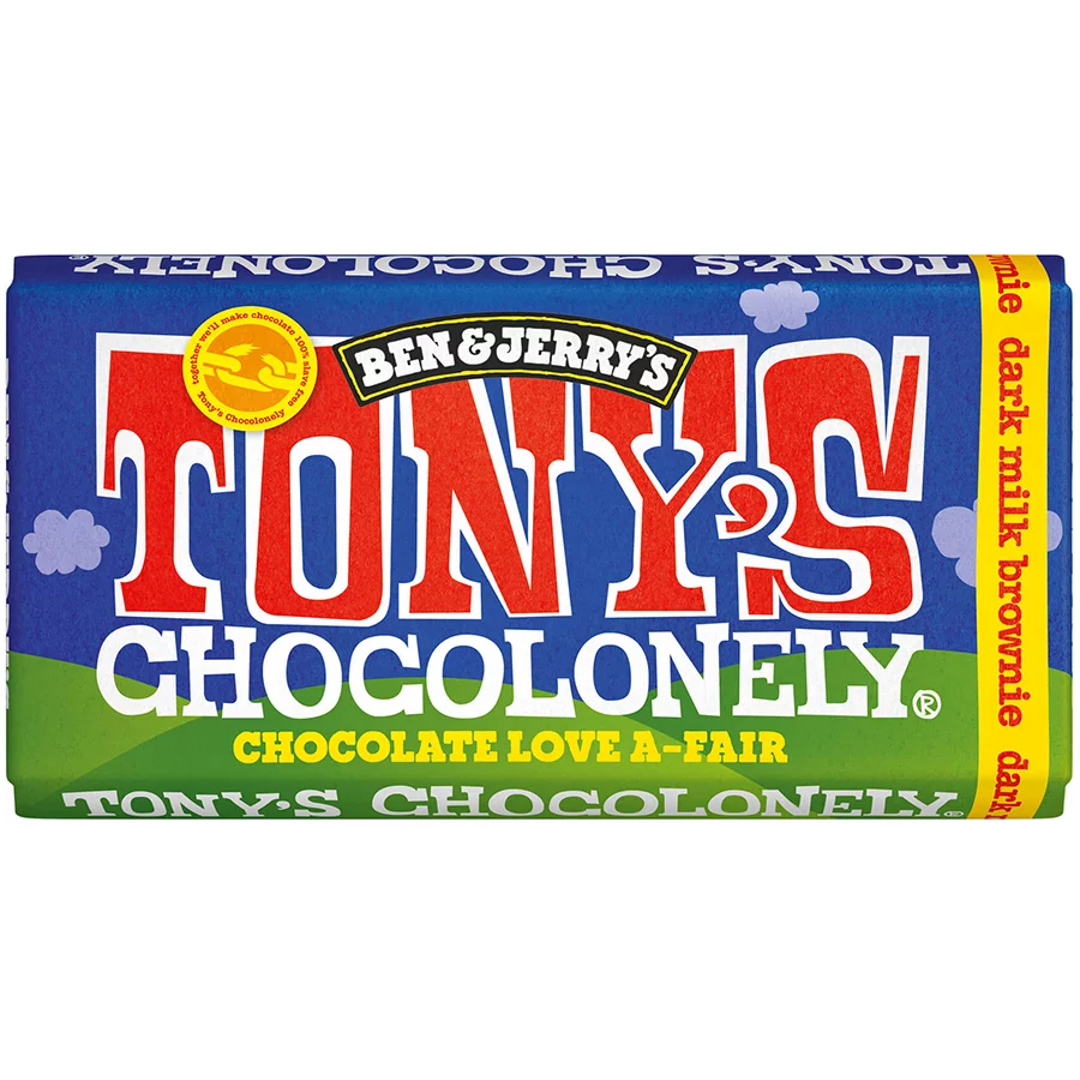 Tony's Chocolonely Ben & Jerry's Dark Milk Brownie