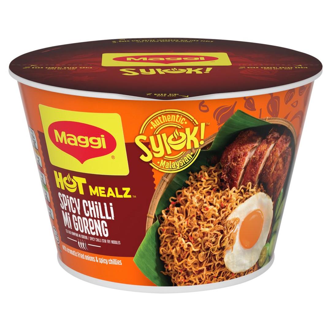 Maggi Hot Mealz Spicy Chilli Stir Fry Noodles
