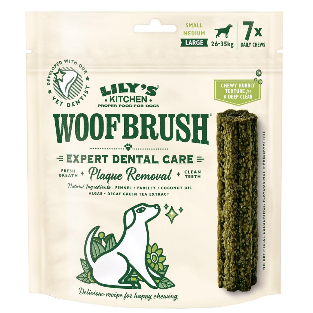 Lilys Kitchen Treats WoofBrush 7pk Large
