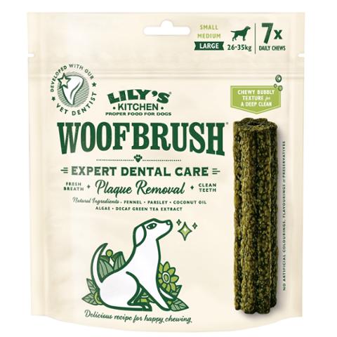 Lilys Kitchen Treats WoofBrush 7pk Large