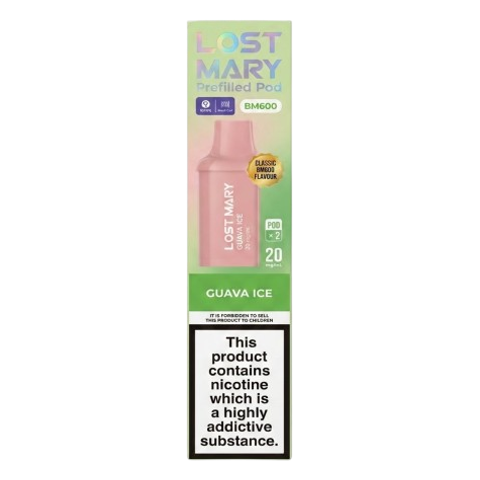 Lost Mary BM600 Guava Ice Prefilled Pod