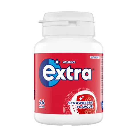 Wrigley's Extra Strawberry Flavour 46pk