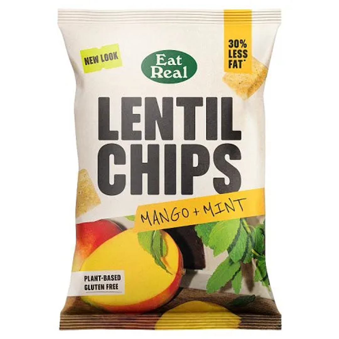 Eat Real Lentil Chips Mango & Mint