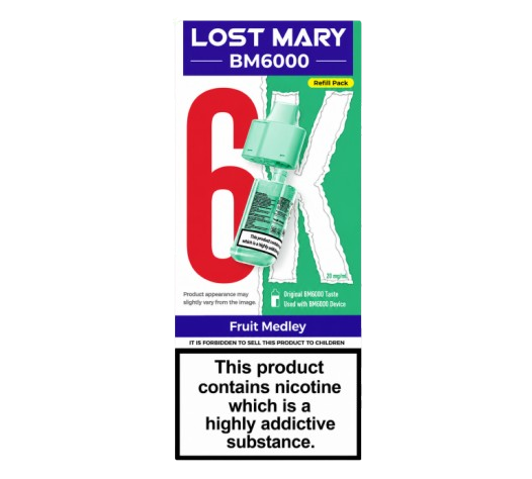 Lost Mary BM6000 Fruit Medley Refill Pack