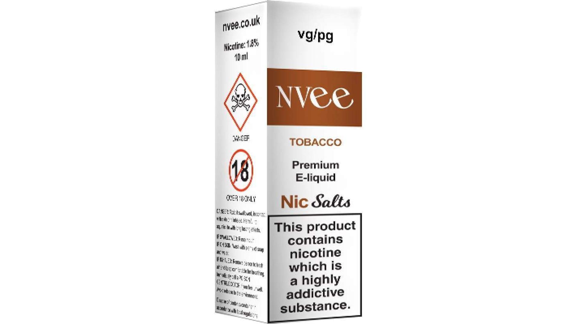 Nvee Tobacco Salts 18mg/ml | Best One - Rose Hill | Devo Nvee Tobacco Salts 18mg/ml | Best One - Rose Hill | Devo