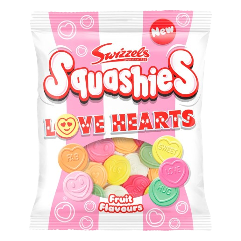 Swizzels Squashies Love Hearts