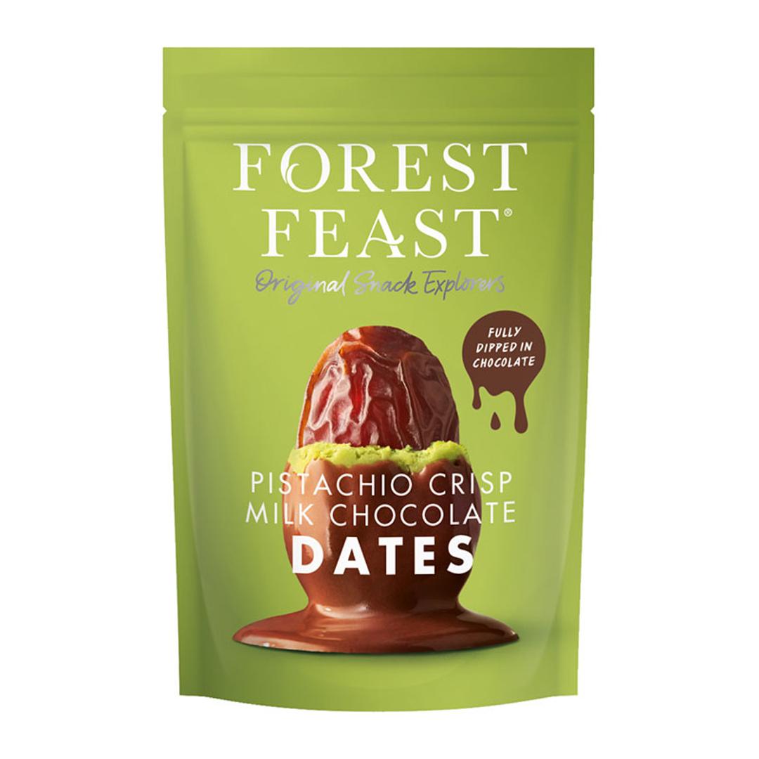 Forest Feast Pistachio Milk Chocolate Dates