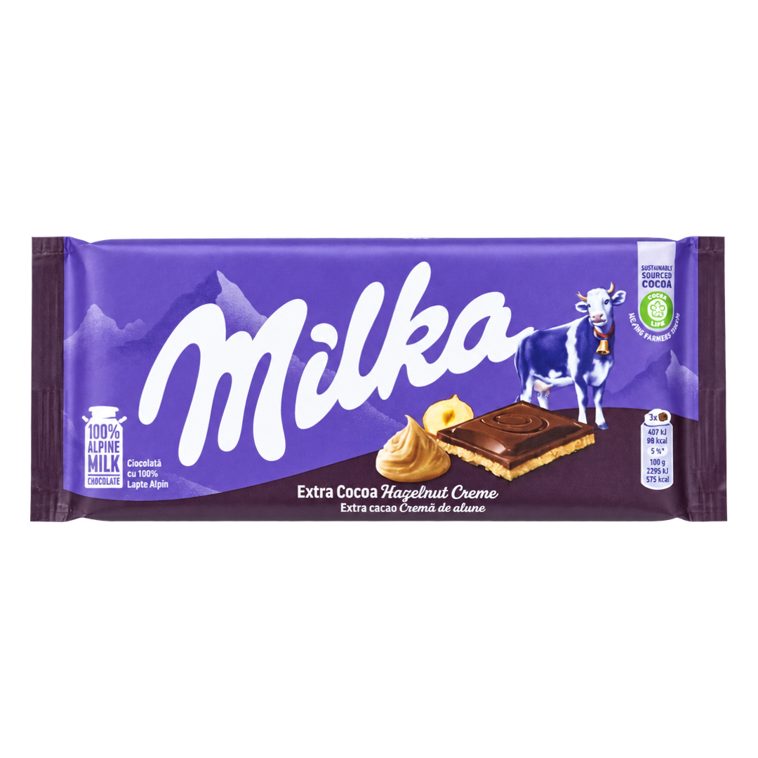 Milka Extra Cocoa Hazelnut Creme