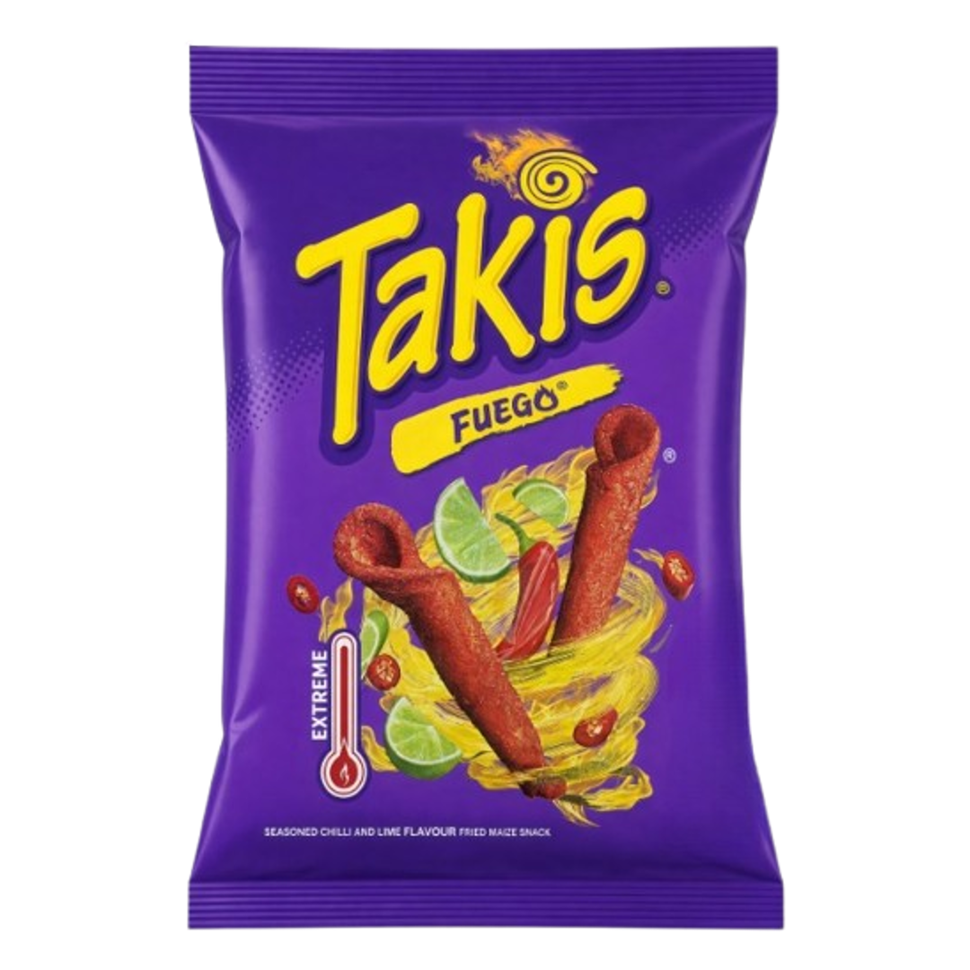 Takis Fuego Chilli and Lime Flavour