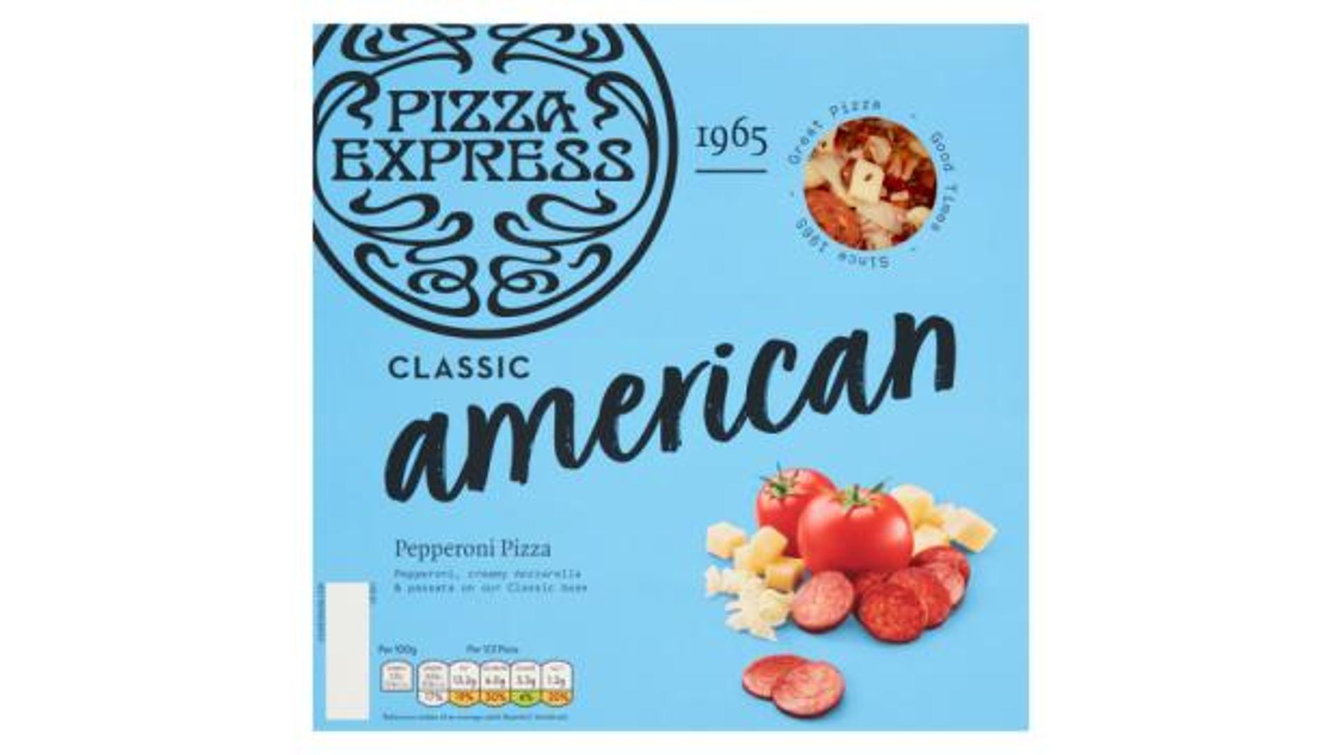 Pizza Express Classic American Pepperoni Pizza Nisa Local Excel Devo