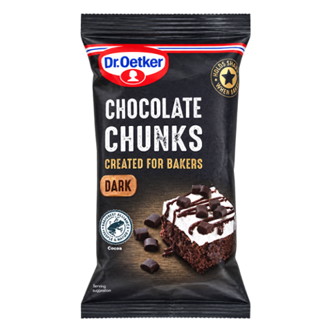 Dr. Oetker Dark Chocolate Chunks