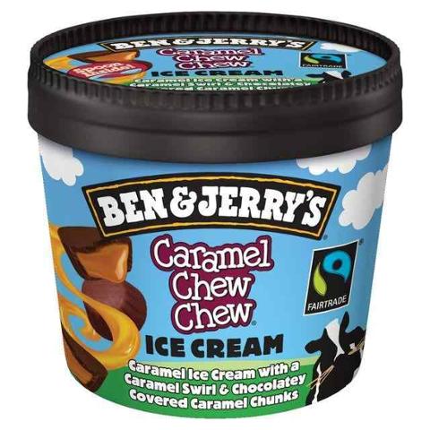 Ben & Jerry's Caramel Chew Chew Ice Cream