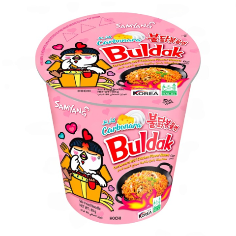 Samyang Buldak Carbonara Spicy Ramen Hot Chicken Flavour