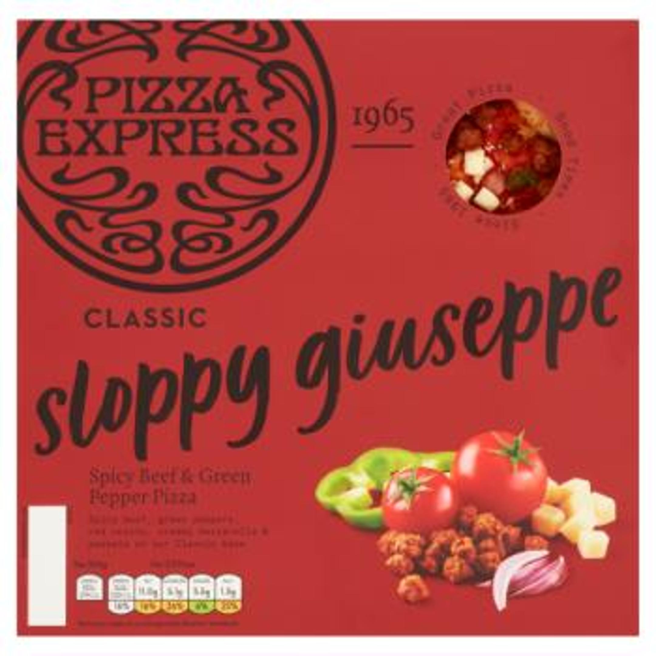 Pizza Express Classic Sloppy Giuseppe Spicy Beef & Green