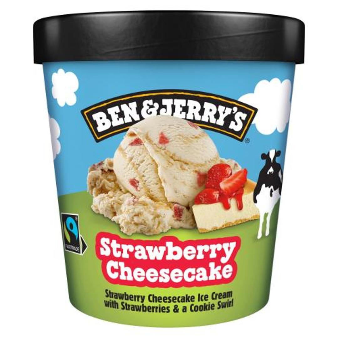 Ben & Jerry's Strawberry Cheesecake