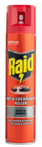 Raid Ant and Cockroach Killer Aerosol