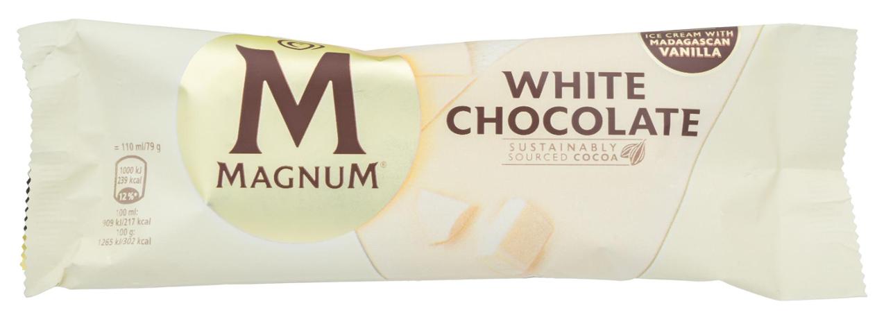 Magnum White Ice Cream