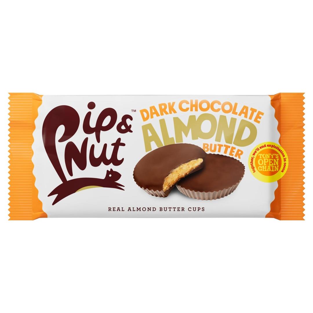 Pip & Nut Dark Chocolate Almond Butter Cups