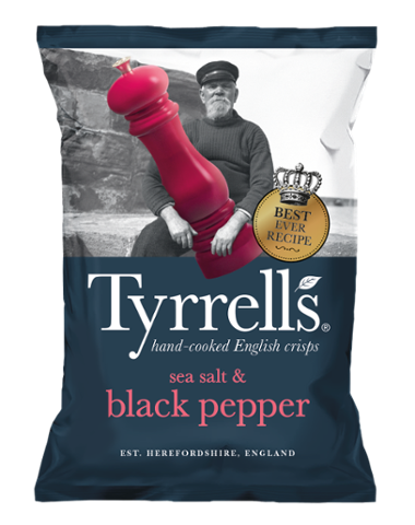 Tyrrells Sea Salt & Black Pepper