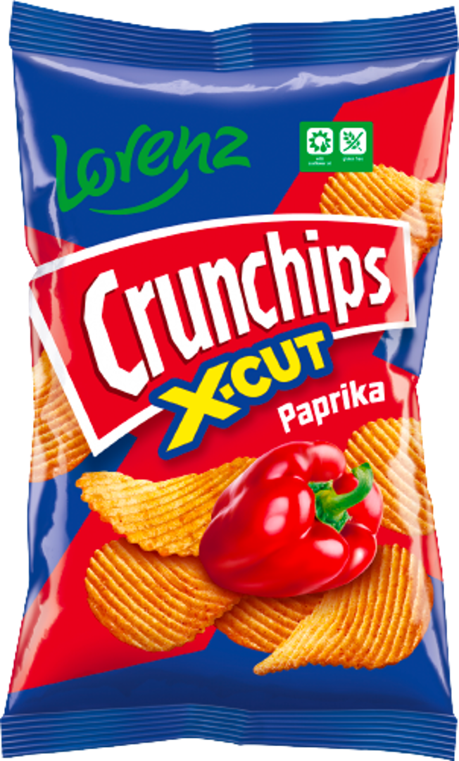 Lorenz Crunchips X-Cut Paprika