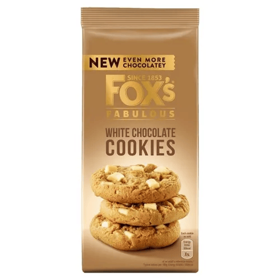 Fox's Fabulous White Chocolate Cookies