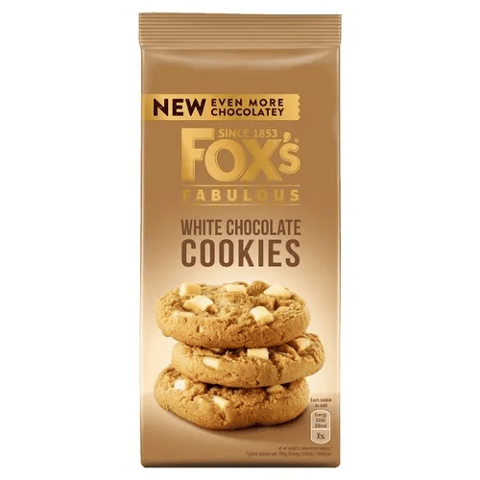 Fox's Fabulous White Chocolate Cookies