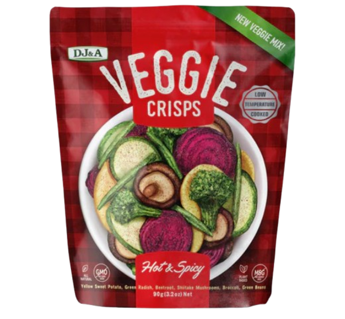 DJ&A Veggie Crisps Hot & Spicy