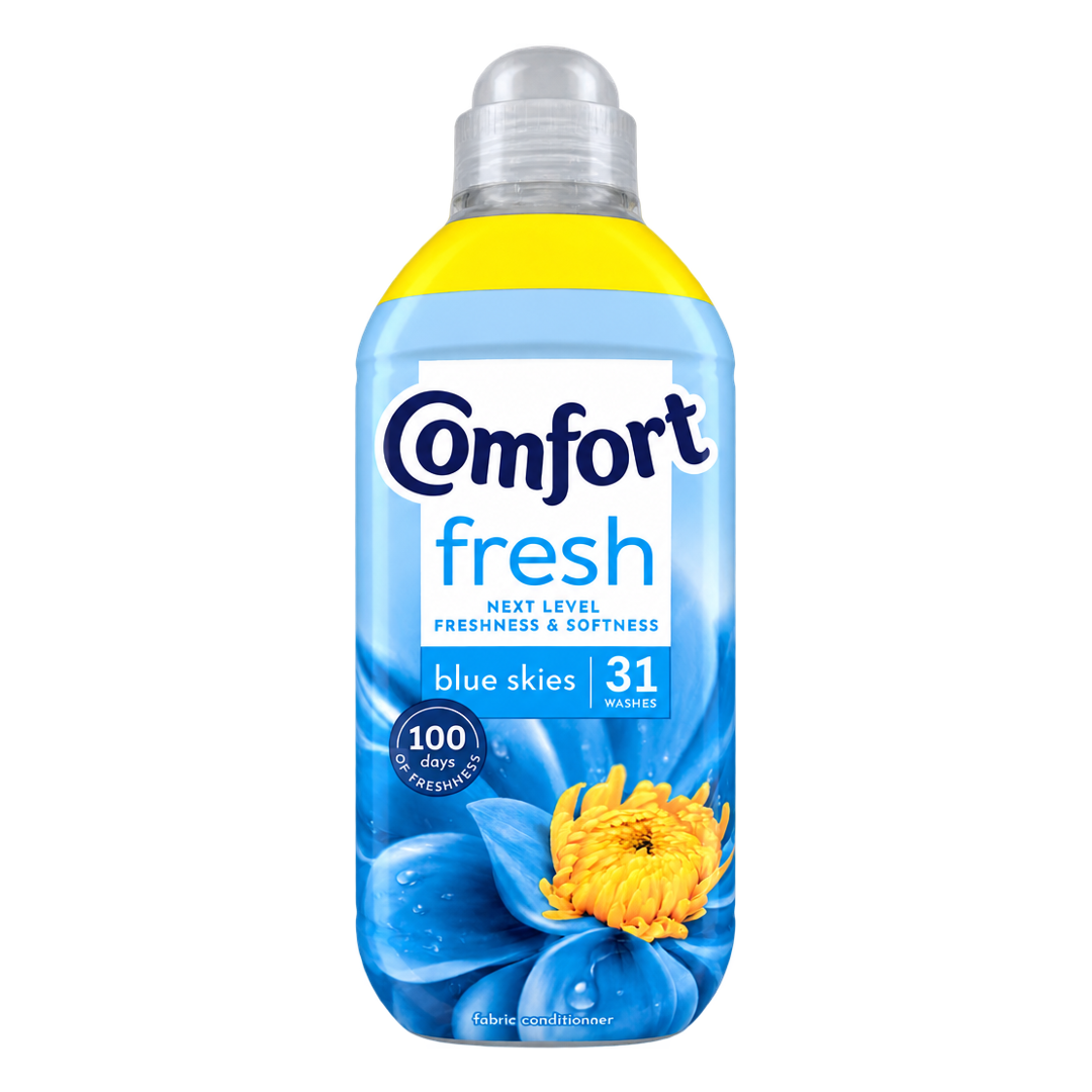 Comfort Fresh Blue Skies Fabric Conditioner 31 washes