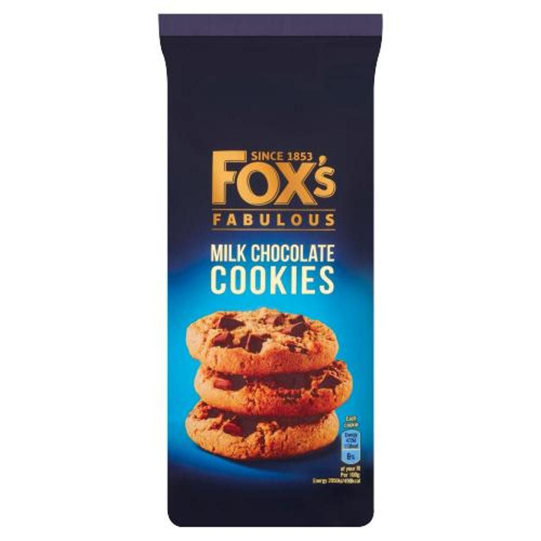 Fox's Fabulous Milk Chocolate Cookies